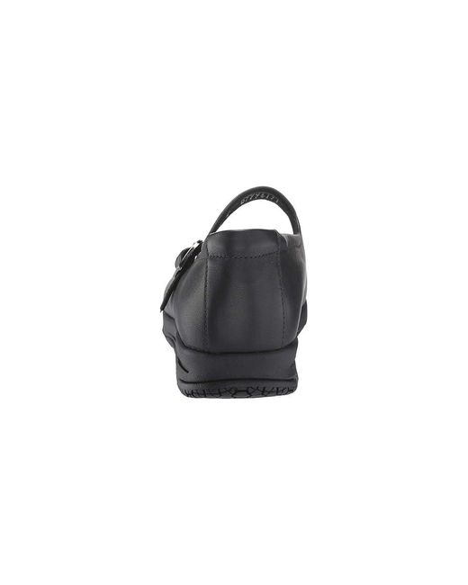 SAS Black Clare Non Slip Mary Jane (/ Web) Shoes
