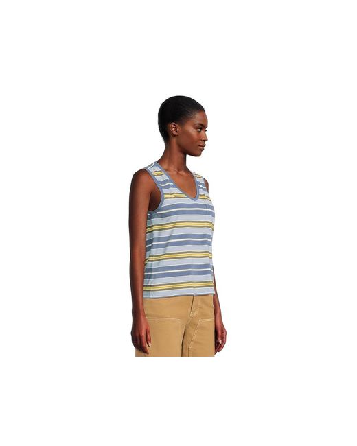 Toad&Co Black Grom V Neck Tank Top Clothing, Cotton