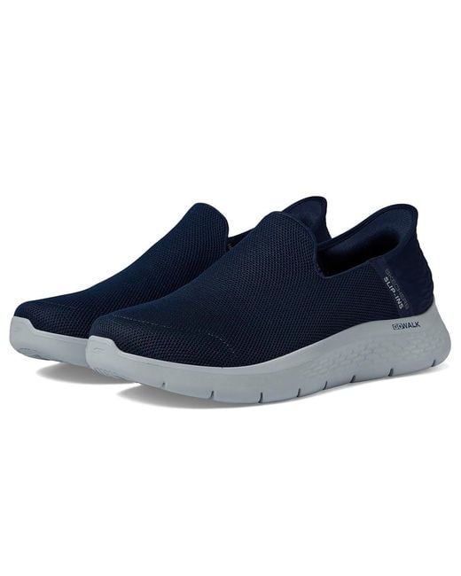 Skechers Blue Go Walk Flex No Hands, Hands Free Slip-Ins Shoes 7.5 D for men