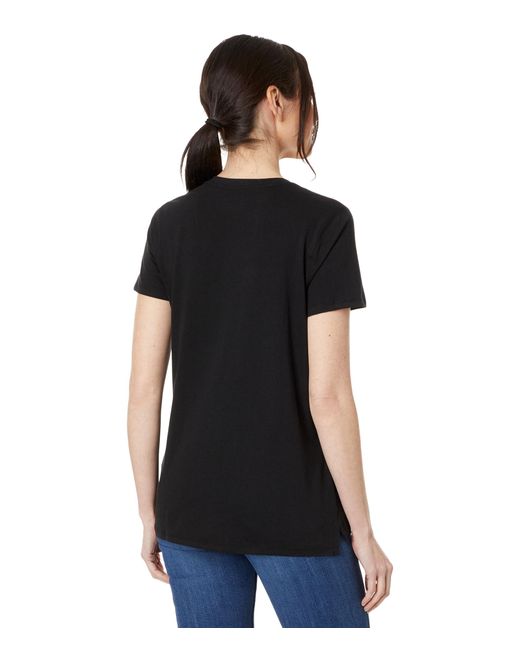 Carhartt Black Relaxed Fit Lightweight Short Sleeve V-neck T-shirt