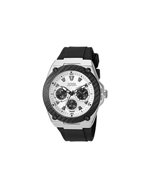 Guess U1049g3 black gunmetal Watches for Men Lyst
