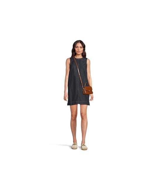 Tory Burch Brown Robinson Spazzolato Small Top-Handle Bag (Dark Sienna) Shoulder Handbags