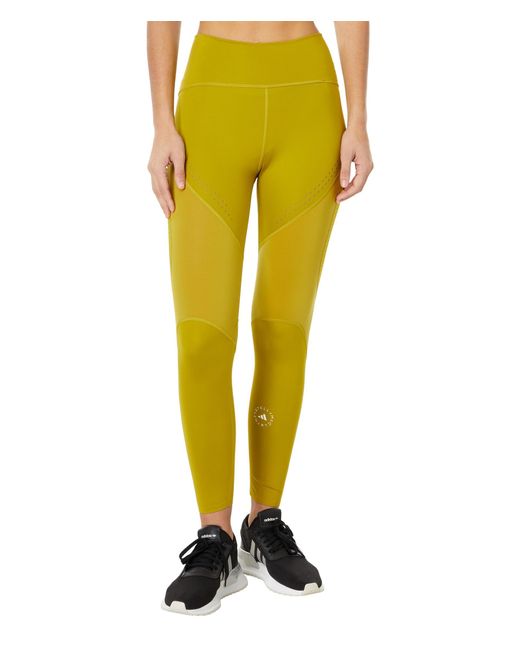 Adidas By Stella McCartney Yellow Truepurpose Optime 7/8 Leggings It8229