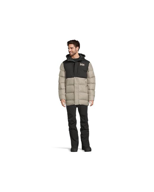 Helly Hansen Black Active Puffy Long Jacket Jacket, Polyamide/Polyester for men