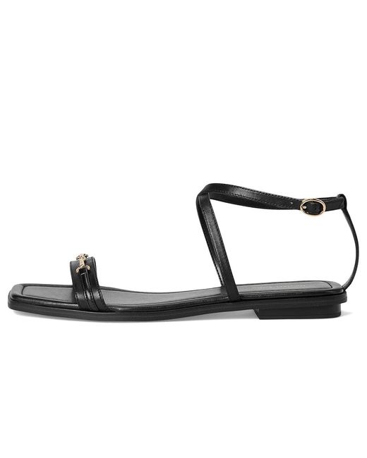 Michael Kors Black Lena Flat Sandal