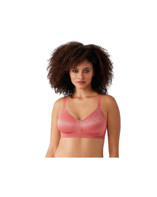 wacoal-back-appeal-wireless-bra-bra-spandex-nylon-in-black-lyst