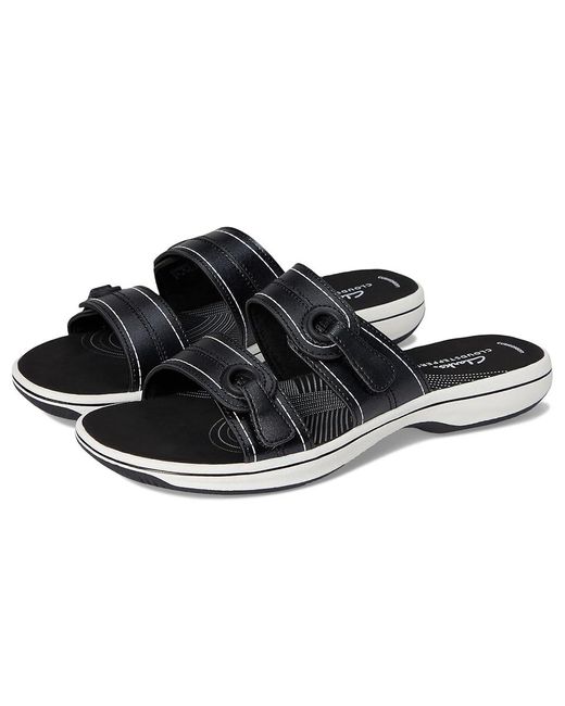 Clarks Black Breeze Maye Sandals 11 B