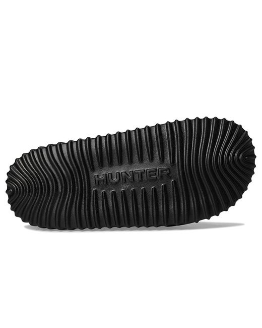 Hunter Black Finn Slide Shoes 8 D for men