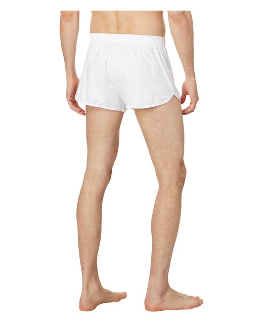 2xist 2(x)ist Sliq Silkie Boxer (bright White) Underwear for men