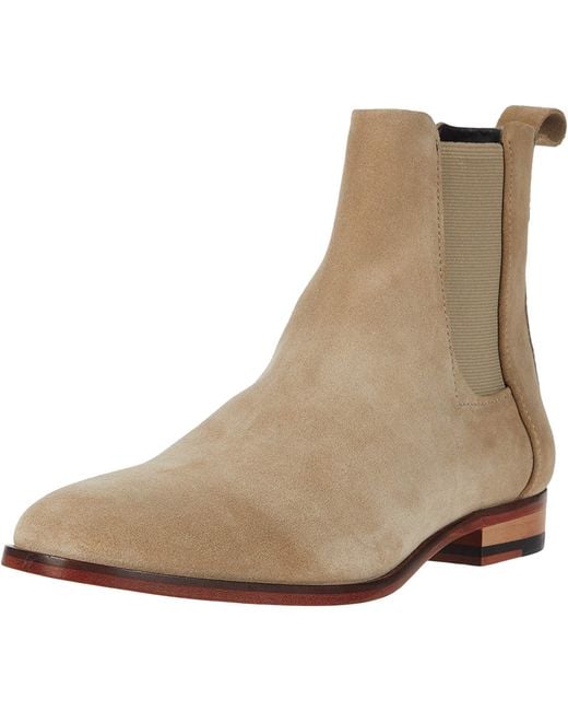 hugo boss suede chelsea boots