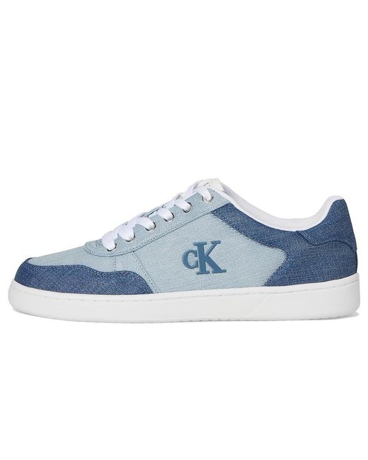 Calvin Klein Blue Heyra Shoes, Leather/Suede