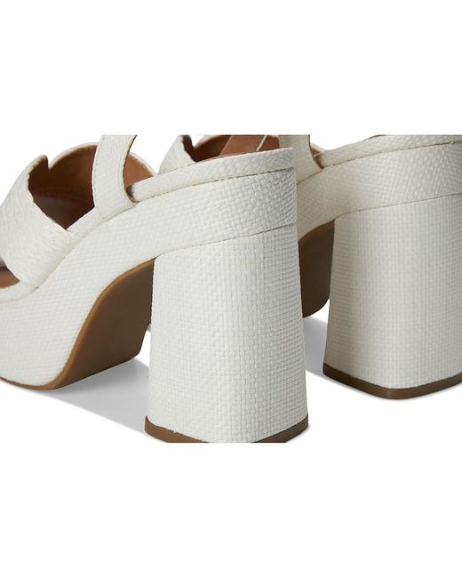Dolce Vita White Waylan Sandals, Synthetic