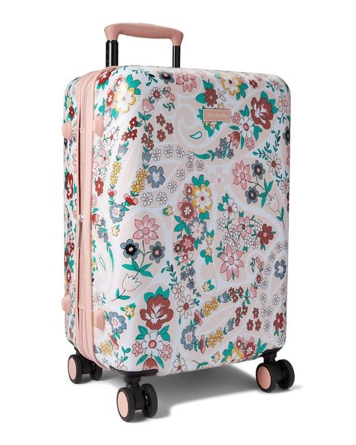 Vera Bradley 22 Carryon Hardside Rolling Suitcase Luggage Lyst