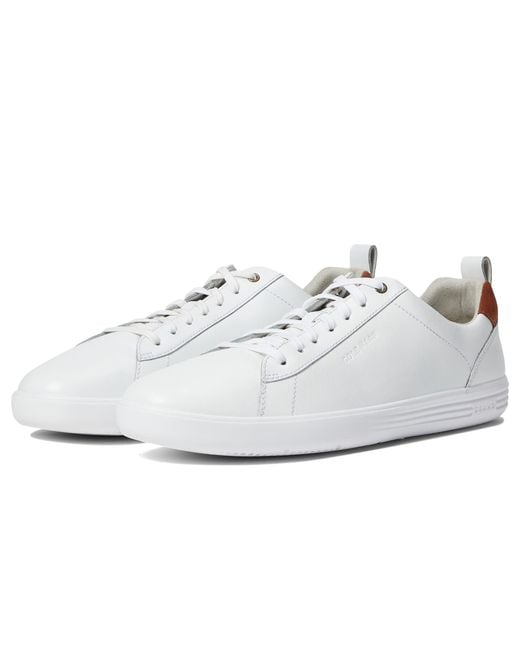 Cole Haan Grand+ Crosscourt Sneaker in White for Men | Lyst