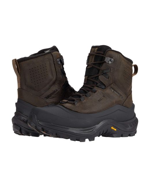 Merrell Leather Thermo Overlook 2 Mid Waterproof in Brown for Men - Lyst