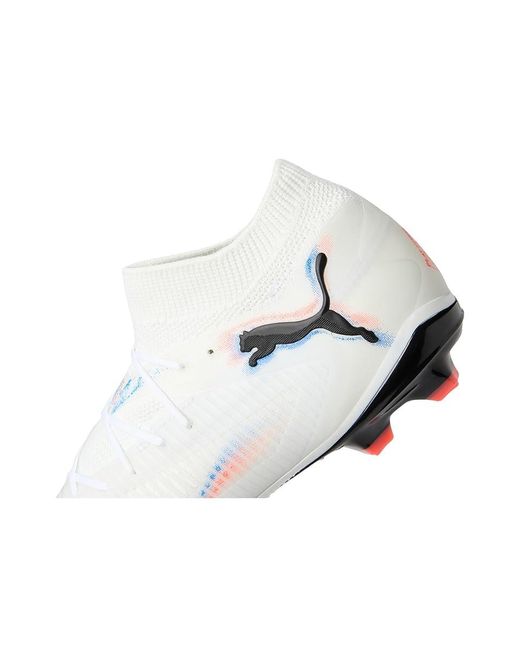 PUMA White Future 8 Pro Firm, Artificial Ground Soccer Cleats Soccer Shoes//Glowing 8 D for men