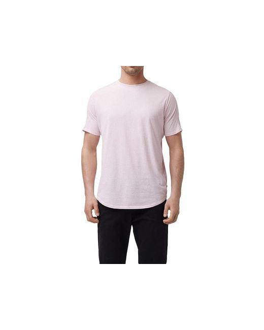 Good Man Brand Black Premium Jersey Heather Crew T-Shirts Clothing, Cotton/Jersey for men