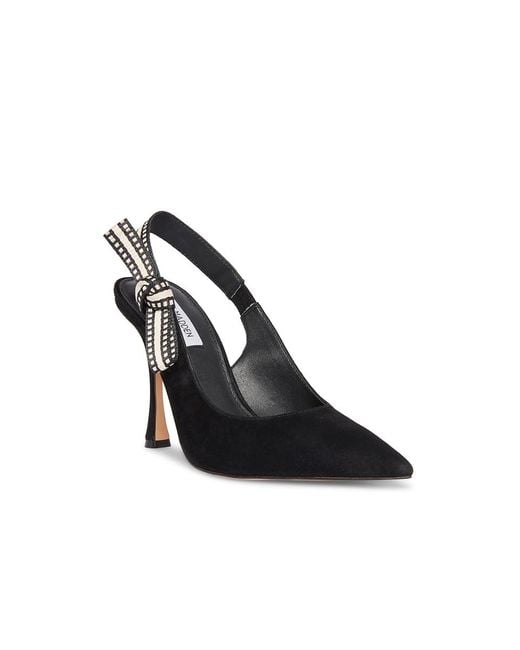 Steve Madden Black Bri High Heels, Textile