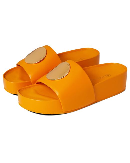 tory burch patos slides