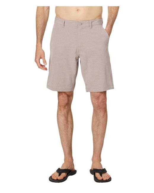 RVCA Natural Balance 20 Hybrid Shorts for men