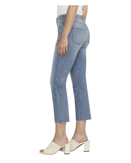 Jag Jeans Blue Ruby Straight Crop