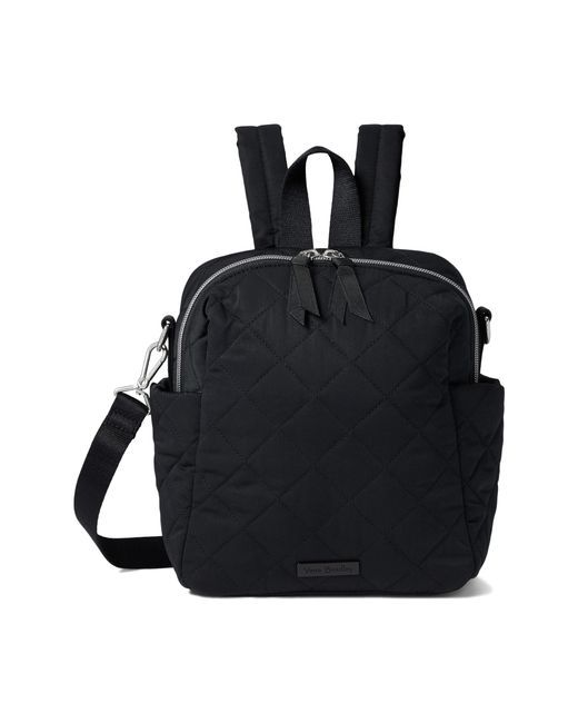 Vera Bradley Synthetic Performance Twill Convertible Small Backpack in