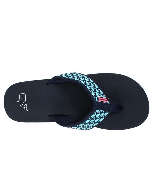 vineyard vines flip flops mens