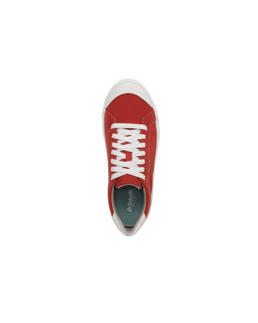Dr. Scholls Time Off Sneaker in Red Lyst