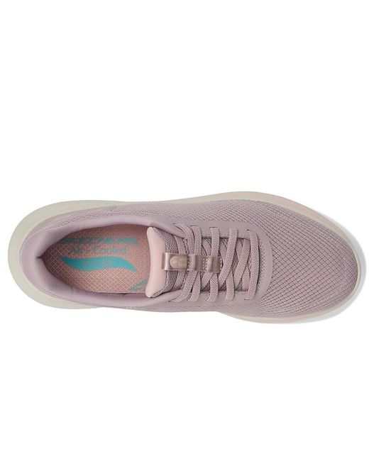 Skechers Purple Go Walk Arch Fit N-Joy Amira Walking Shoes 8.5 B