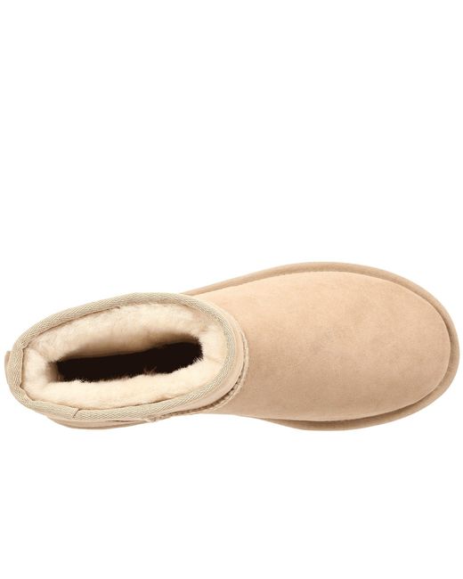 ugg platform mini beige