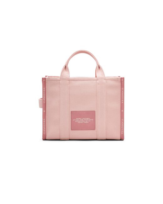 Marc Jacobs Pink The Jacquard Medium Tote Bag