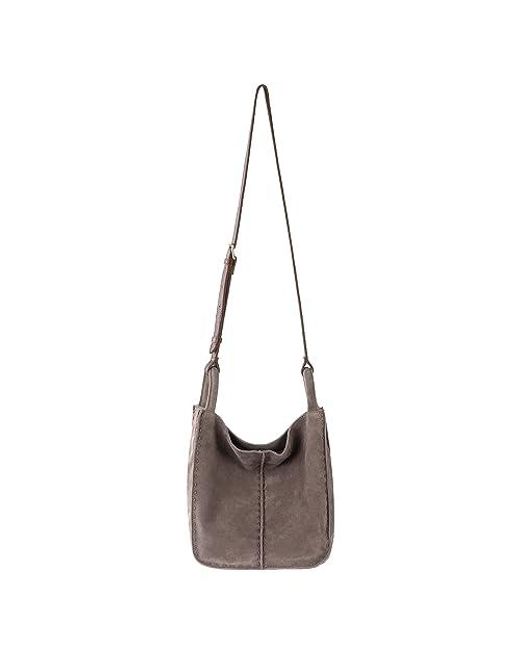 The Sak Los Feliz Leather Crossbody in Brown Lyst