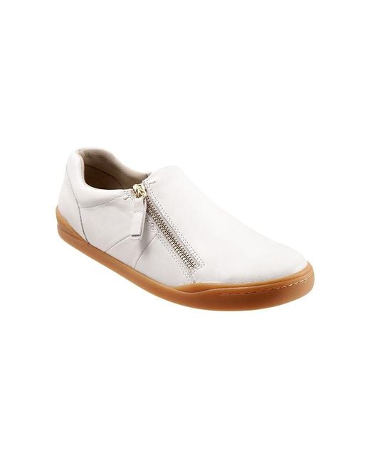 Softwalk® White Arezzo Shoes 10 M (B) Leather