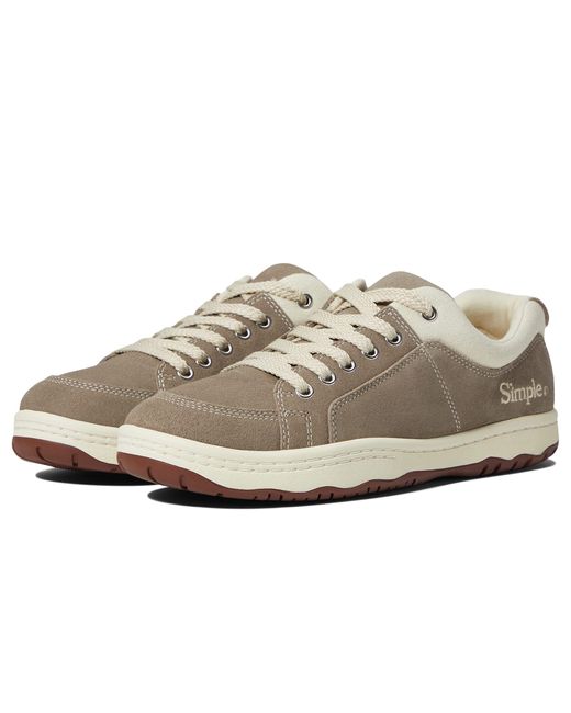 Simple Os Suede In Taupe Gray Lyst