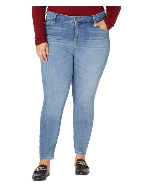 Liverpool Jeans Company Plus Size Abby Highrise Ankle Skinny Eco Jeans