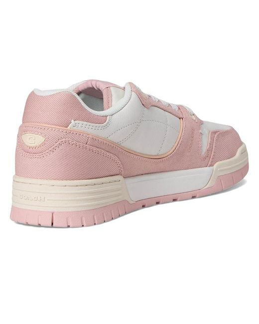 COACH Multicolor Soho Sneaker With Denim Shoes, Leather