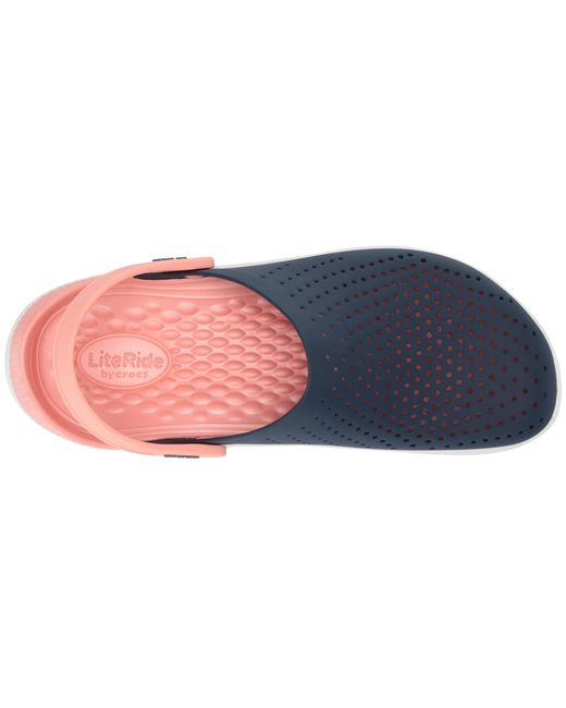 Crocs literide store clog navy melon