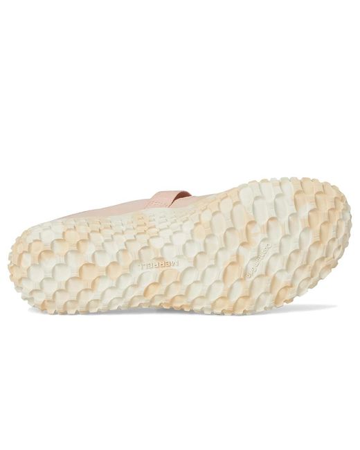 Merrell Black Wrapt Slide Nubuck Sandals, Leather