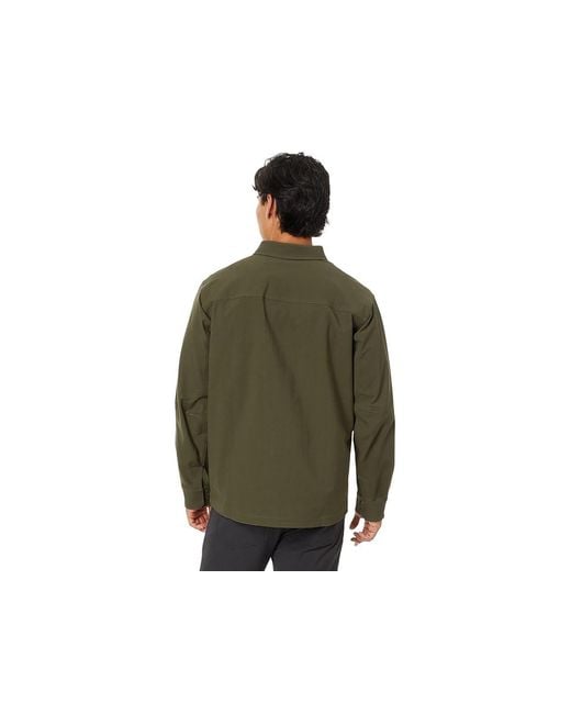 Arc'teryx Cronin Cotton Overshirt (Tatsu) Clothing in Green Arc'teryx Cronin Cotton Overshirt (Tatsu) Clothing in Green