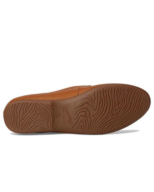 Dansko Brown Lorri Flat Shoes Eu 38 (Us 4.5-5