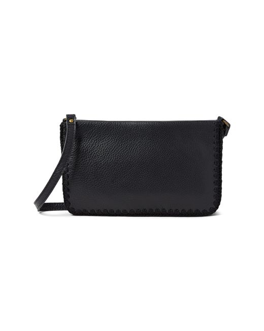 The Sak Leather Flora Mini Shoulder Bag in Black | Lyst