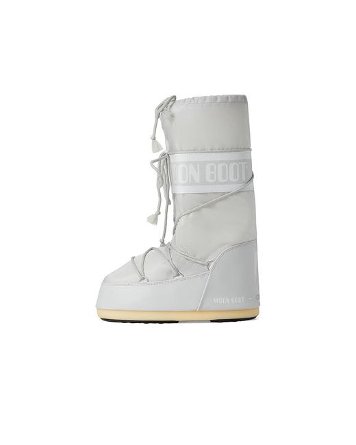 Moon Boot Gray Icon Nylon Boots 45-47 (Us 11.5-13