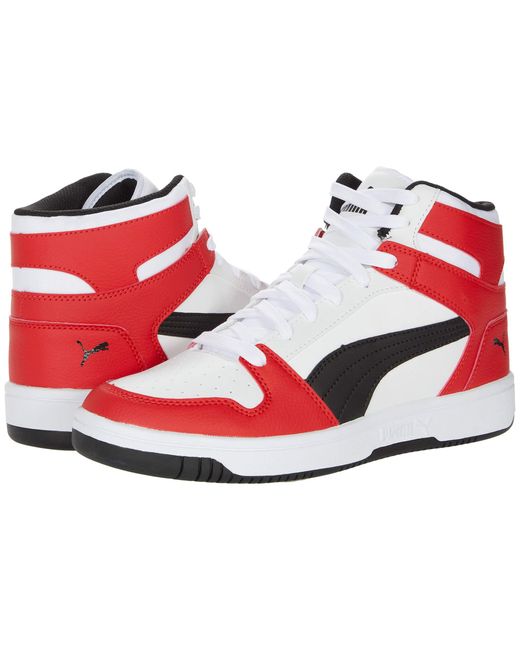 puma rebound layup sl high top trainers mens
