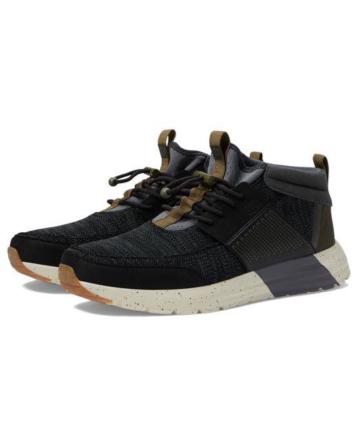 Hey Dude Black Sirocco Mid Trail for men