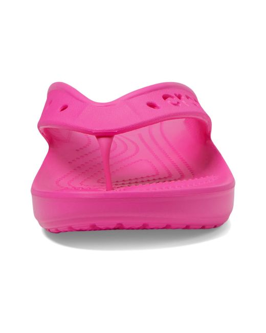 CROCSTM Pink Via Flips Sandals