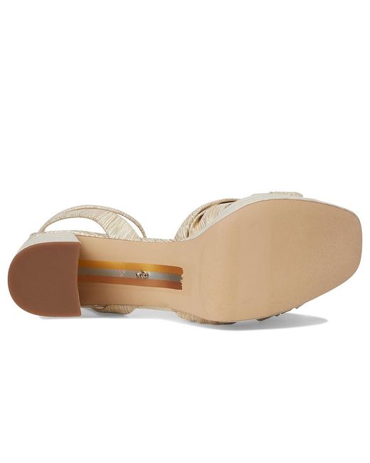 Sam Edelman White Janelle Sandals, Rubber