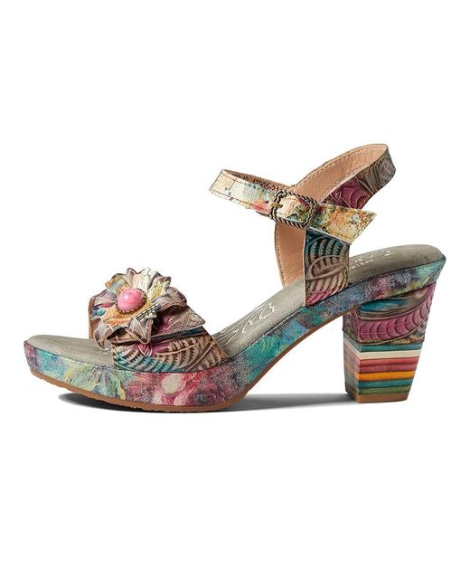 Spring Step Metallic Leilanie Shoes, Synthetic