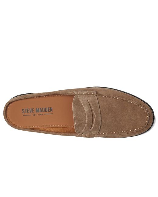 Steve Madden Brown Abott Slippers 11 D for men
