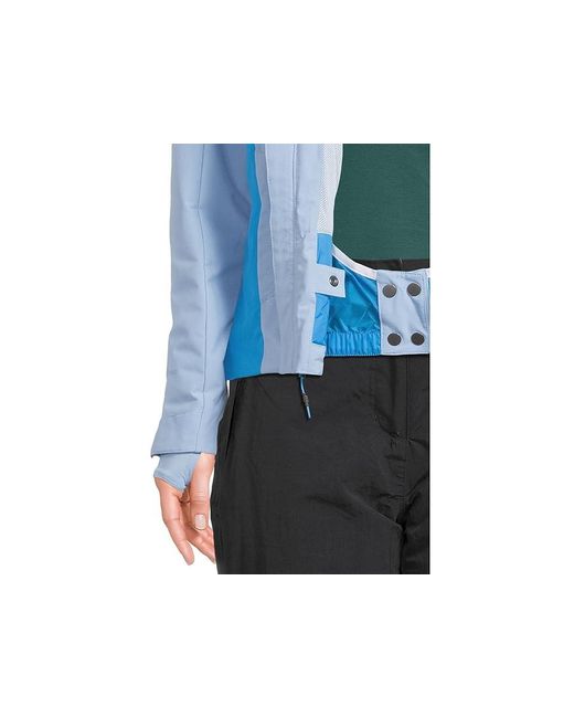 Spyder Blue Andorra Jacket Jacket, Chamois/Mesh/Polyester