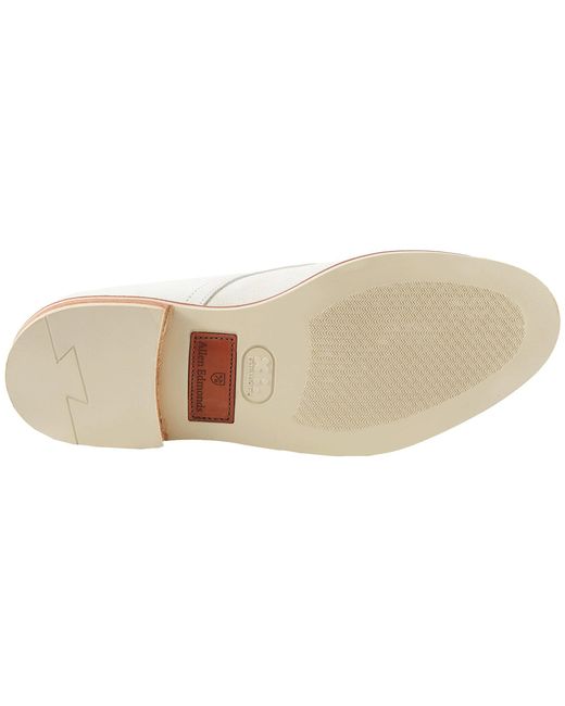 Allen edmonds white bucks sale